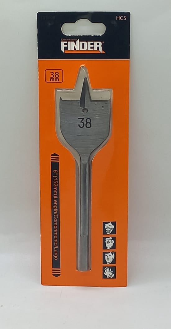 FINDER Drill Bit Flat Wood 38MM #195708