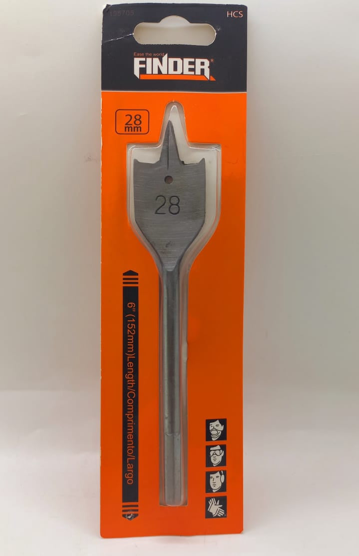 FINDER Drill Bit Flat Wood 28MM #195705