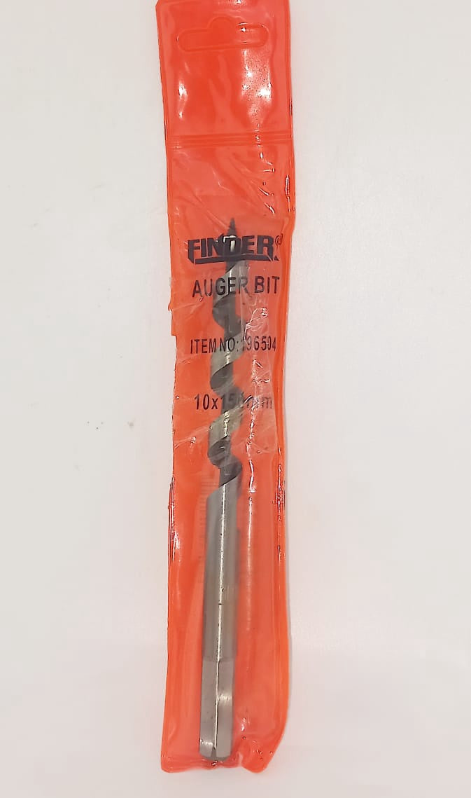 FINDER Auger Bit 10 X 150MM Orange Pk