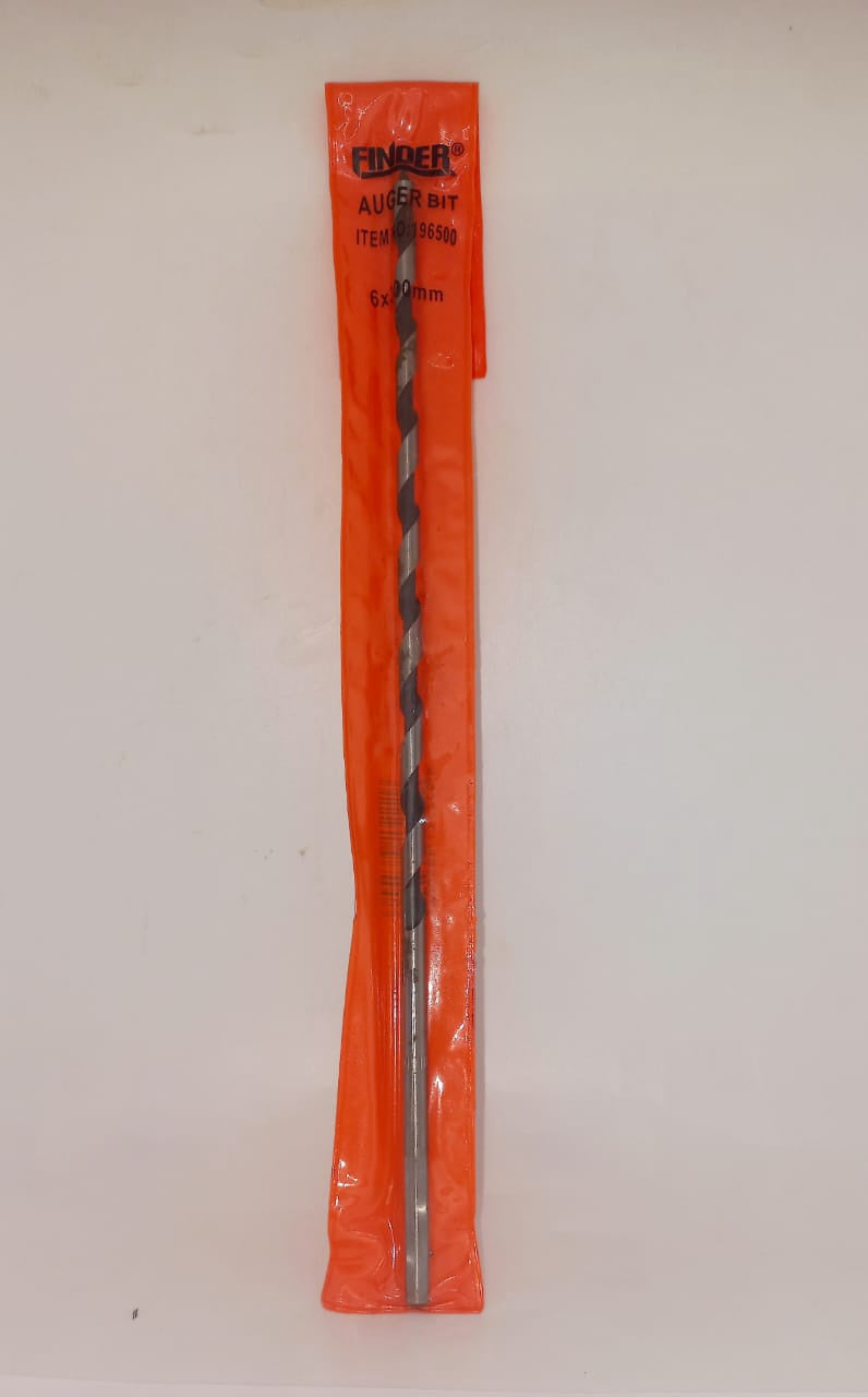 FINDER Auger Bit 6 X 300MM Orange Pk