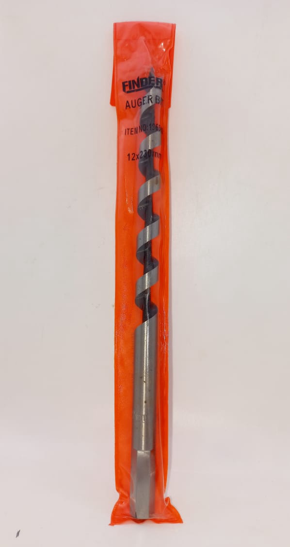 FINDER Auger Bit 12 X 230MM Orange Pk