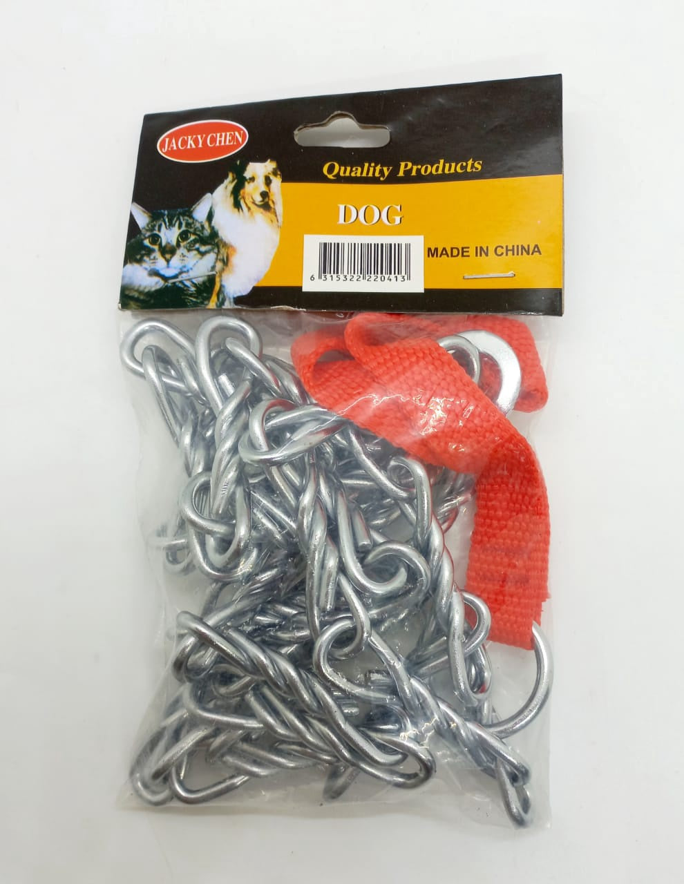 Dog Chain Jacky Chen Twisted Link W/STRAP