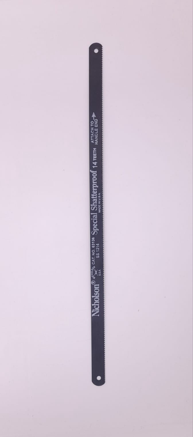 Blade H/SAW Nicholson 14T Black SS1214