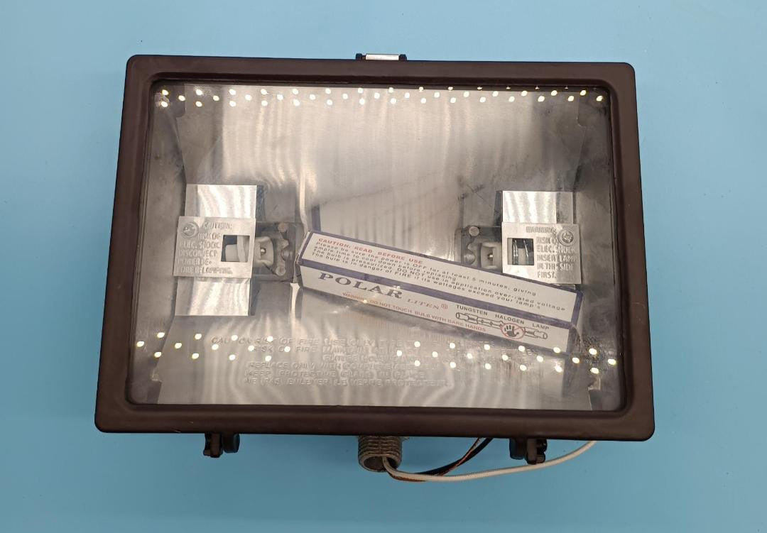 JADCO Lamp Halogen JQL-500-WL Quartz Floodlig