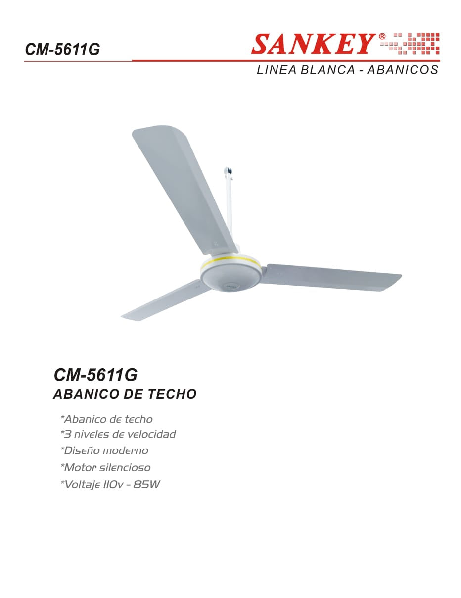 SANKEY Fan Ceiling 56" CM-5611G
