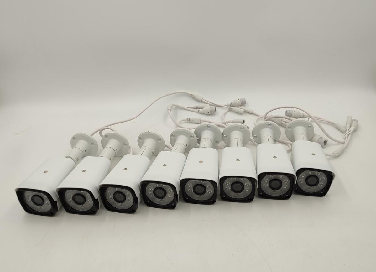 JORTAN Security Camera Kit 8-PORT Nvr 82016POE48V-8 Poe Combo Kit