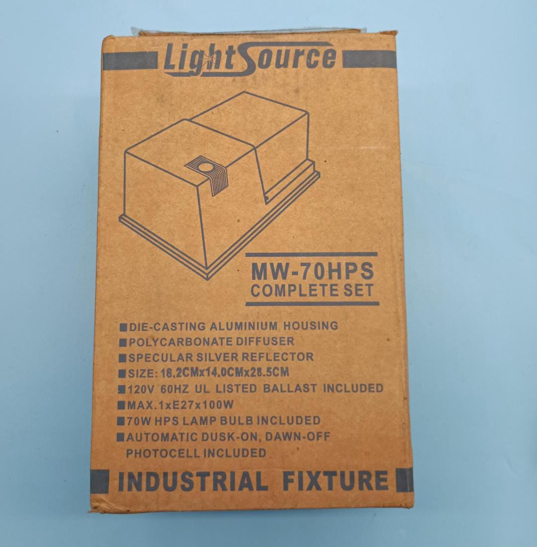 Light Fixture Industrial Light Source MW-70HPS