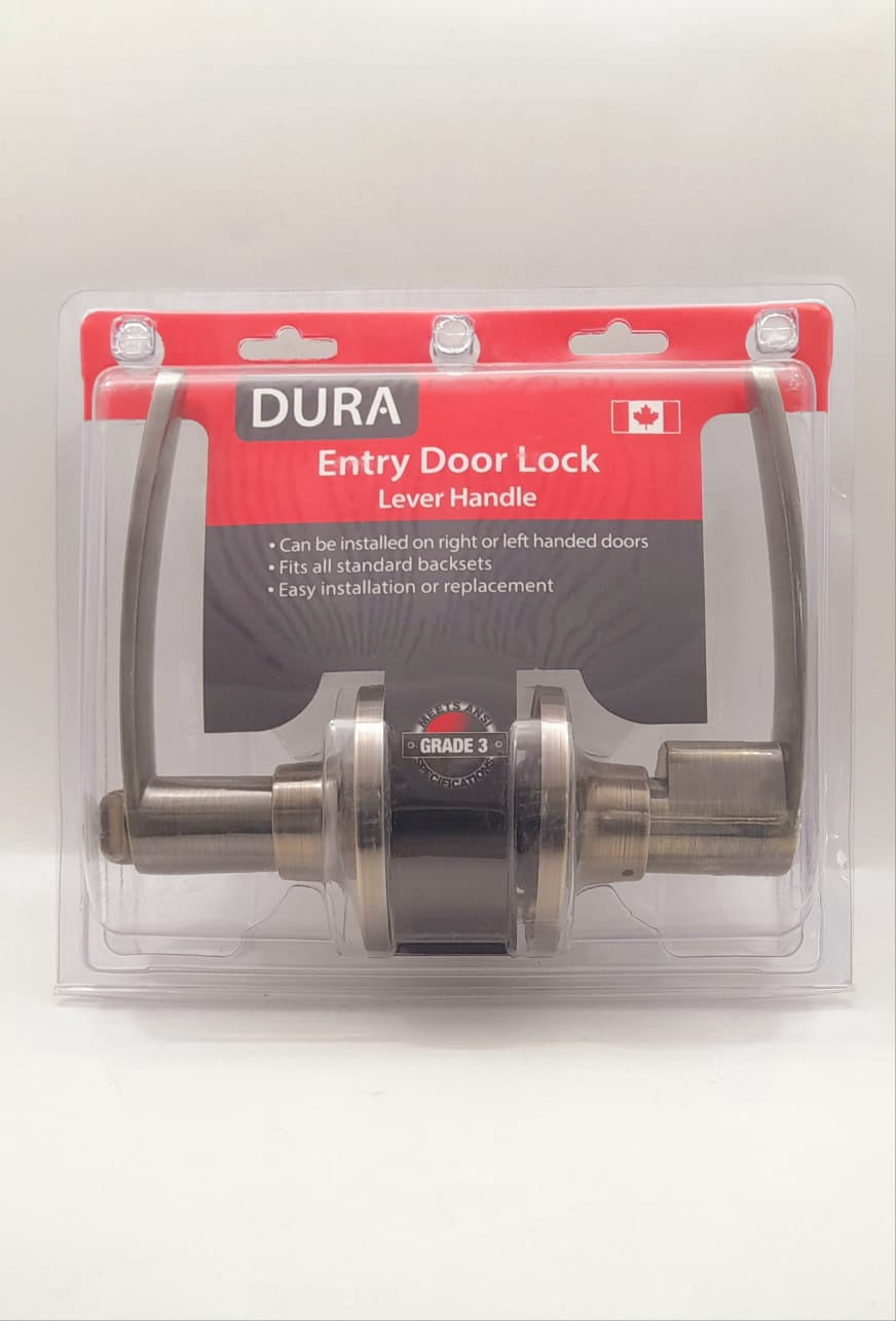 DURA Lock Entry Lever Ab #6491ET-ABVP