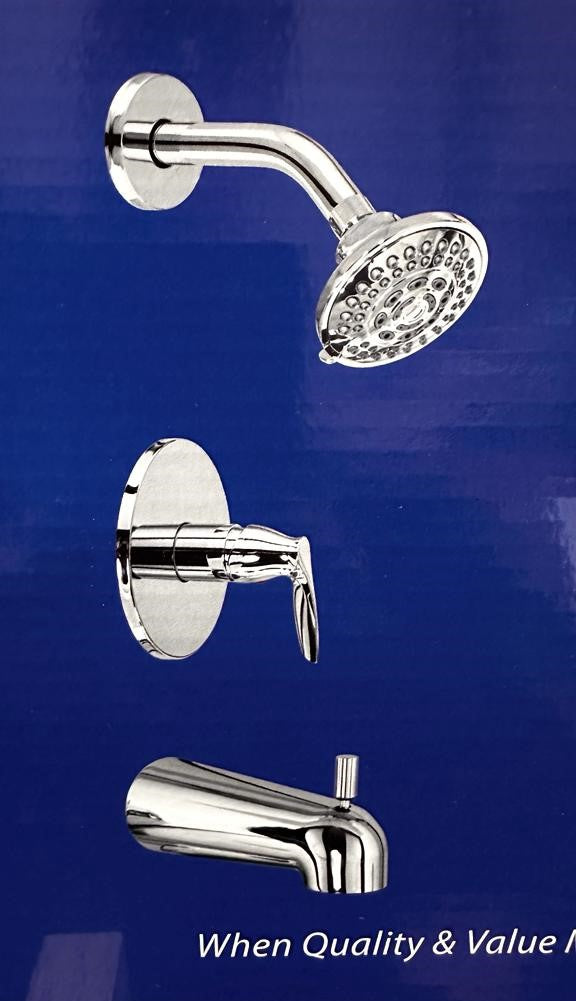 DURAFLOW Tub & Shower Mixer Hudson DURTNSHUD1