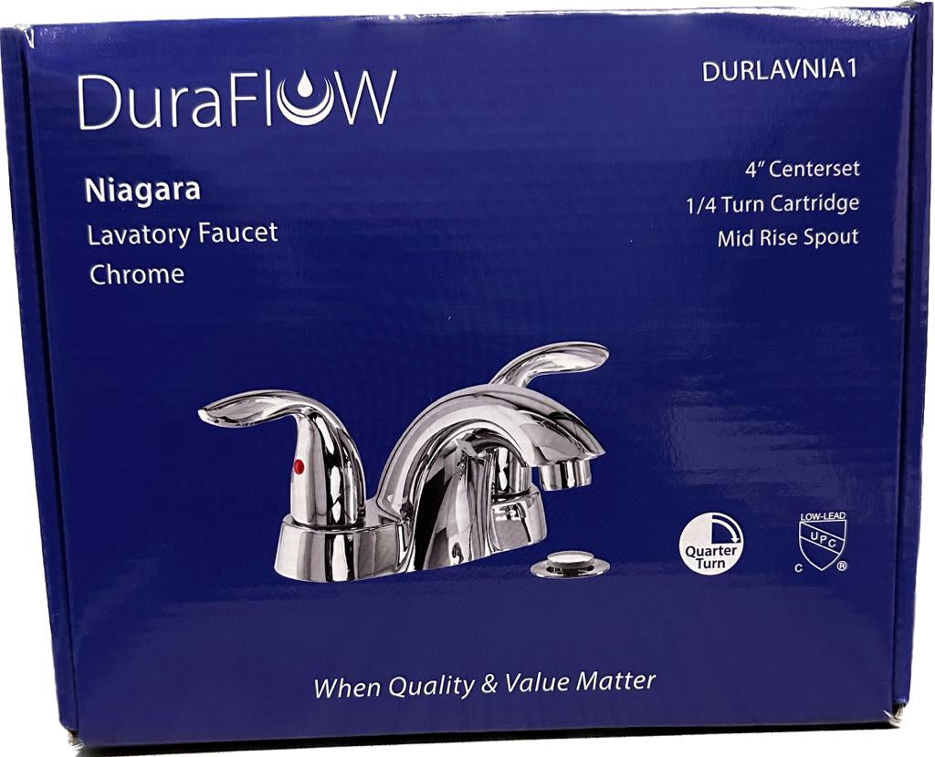 DURAFLOW Faucet Niagara DURLAVNIA1 with Pop Up Waste