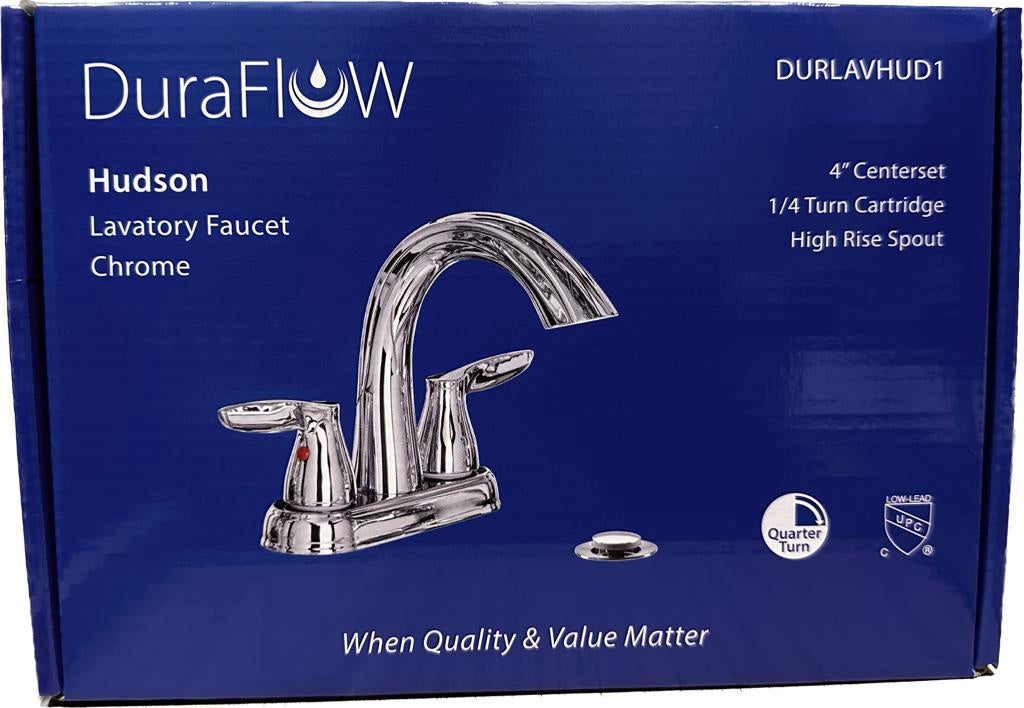 DURAFLOW Faucet Hudson DURLAVHUD1 with Pop Up Waste