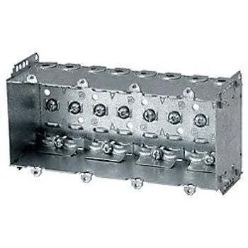 VISTA Base Metal 4 Gang Device Box 7 1/2" X 3" 1024 2104-LLE-4