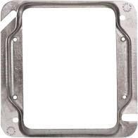 VISTA Cover 4" Square 1/2" Raised 2 Device 52C17 1314