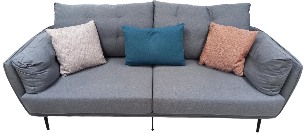 Sofa Set 806 2-2-1 Grey & Green MULTI-COLOR