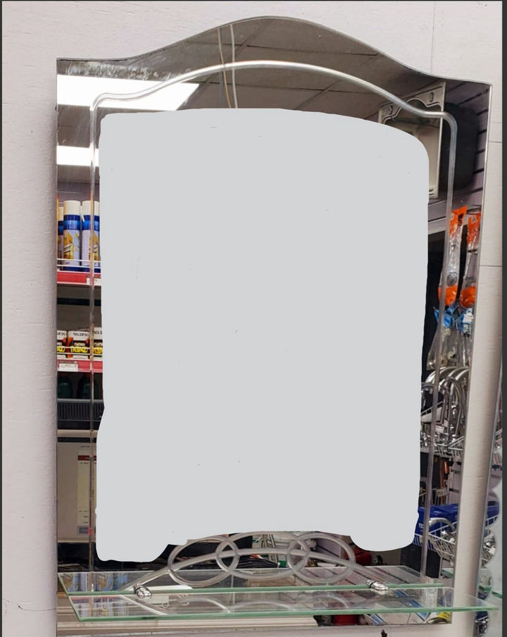 Mirror Dec 17.5" X 21" 1 Shelf #1516