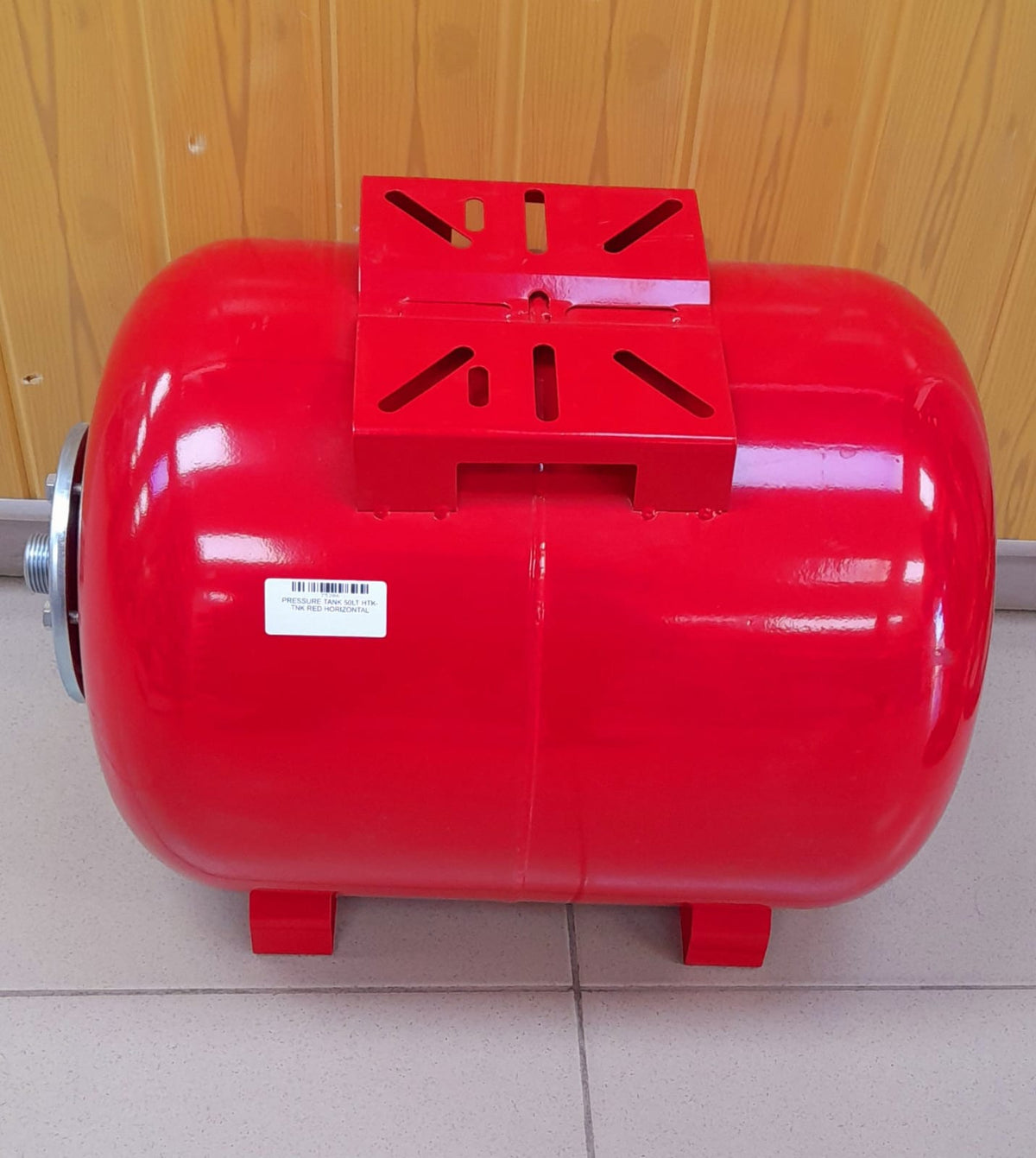 Pressure Tank 50LT HTK-TNK Red Horizontal