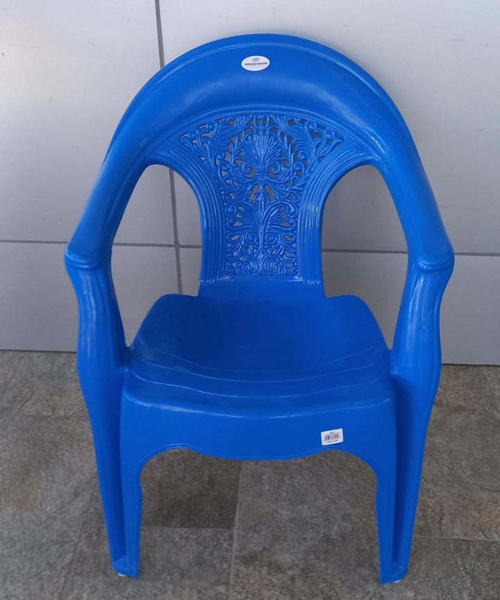 Chair Plastic Color 8220 Made IN India Carving High Back