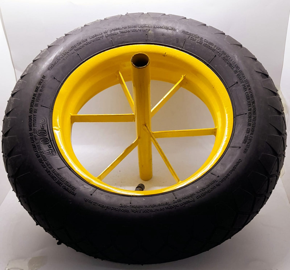 Wheel Barrow Wheel 4.80/4.00-8 Air Yellow Rayma