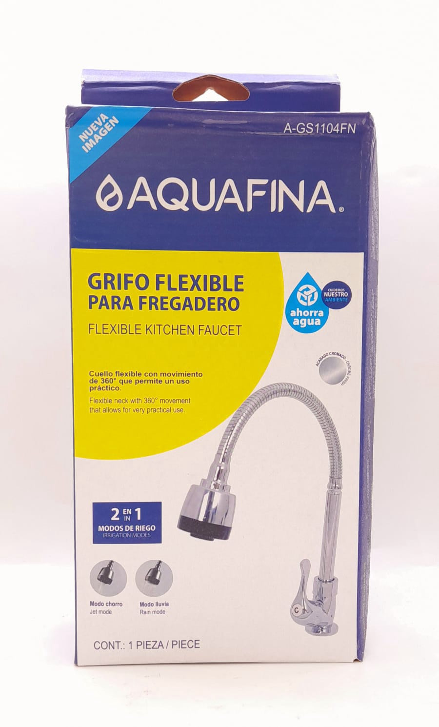 AQUAFINA BLUE Goose Neck Flex 1/2" Aquafina A-GS1104FN