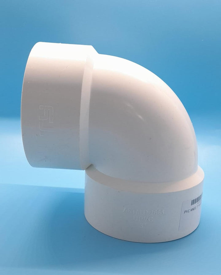 PVC Knee 3" 90 Deg Heavy