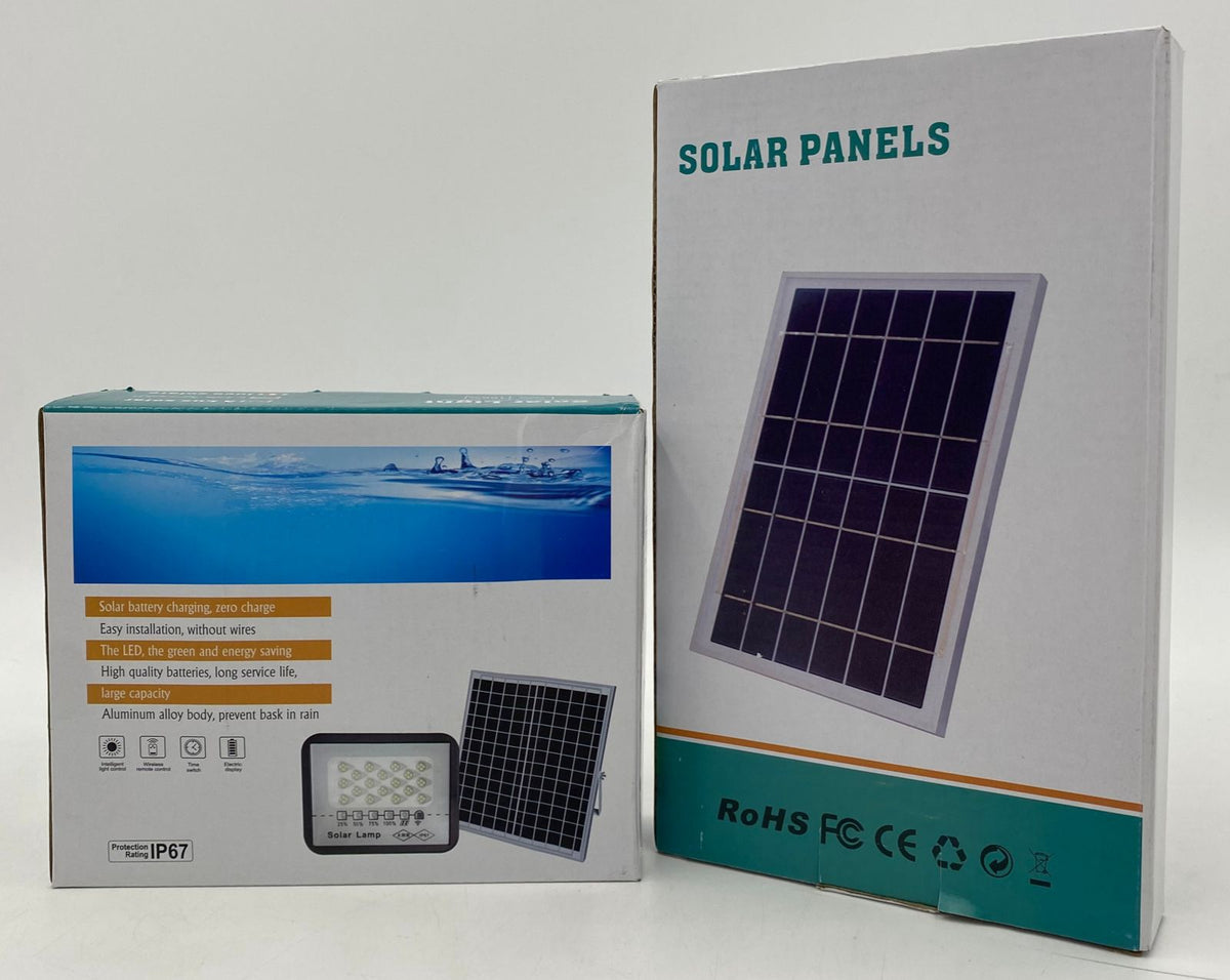 Lamp LED Solar Flood 40W 6500K IP67 Solar Light