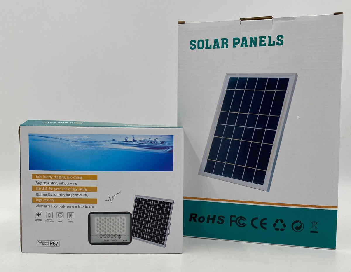 Lamp LED Solar Flood 30W 6500K IP67 Solar Light