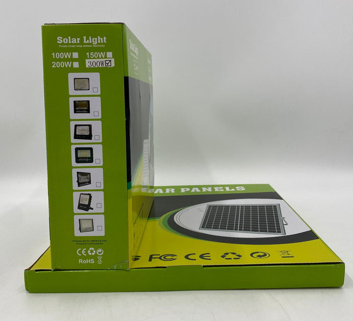 Lamp LED Solar Flood 300W 6500K IP67 Solar Light