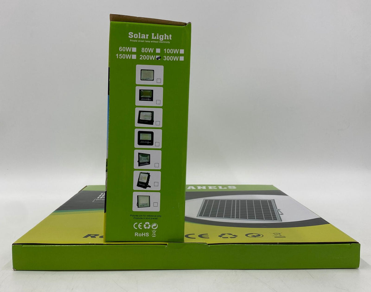 Lamp LED Solar Flood 200W 6500K IP67 Solar Light