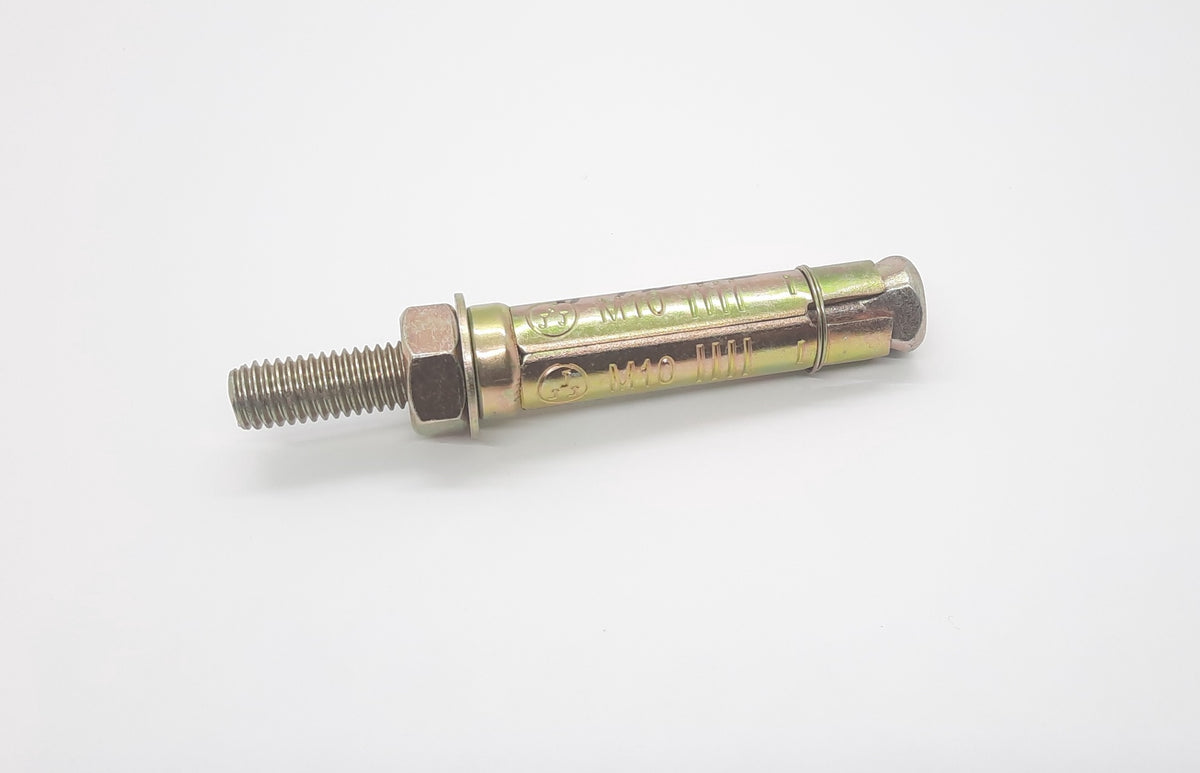 Anchor Bolt M10 X 60 X 100 Brass 4"