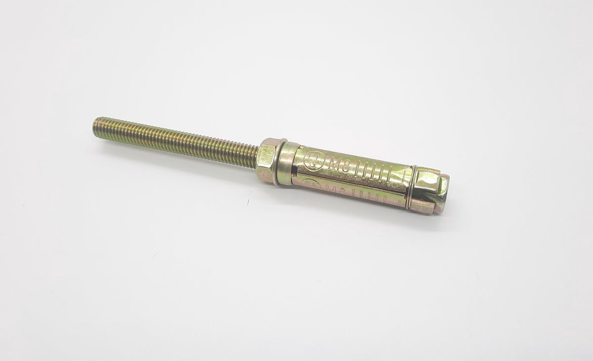 Anchor Bolt M8 X 50 X 120 Brass 4 3/4"