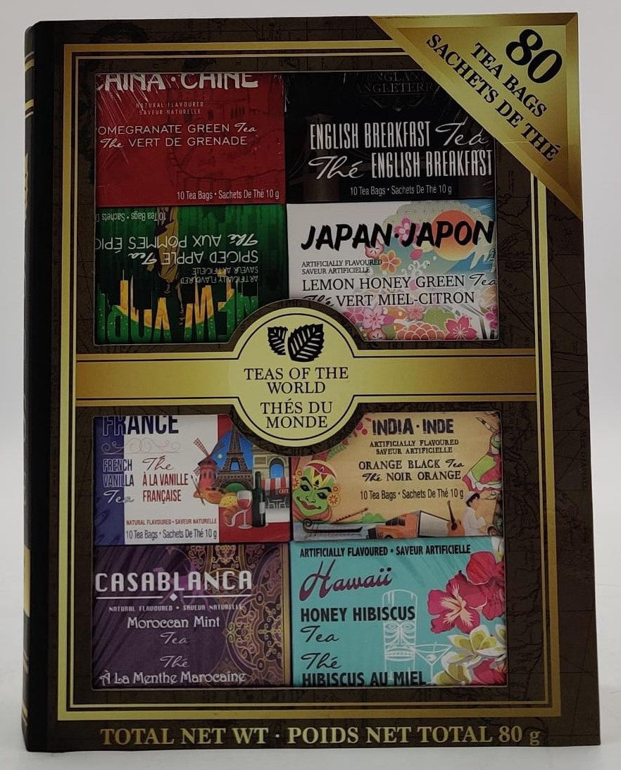 Teas of the World 80 Tea Bags 80G