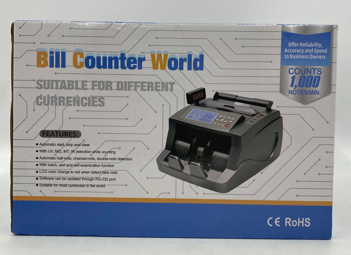 Money Counting Machine 5500 UV/MG Bill Counter