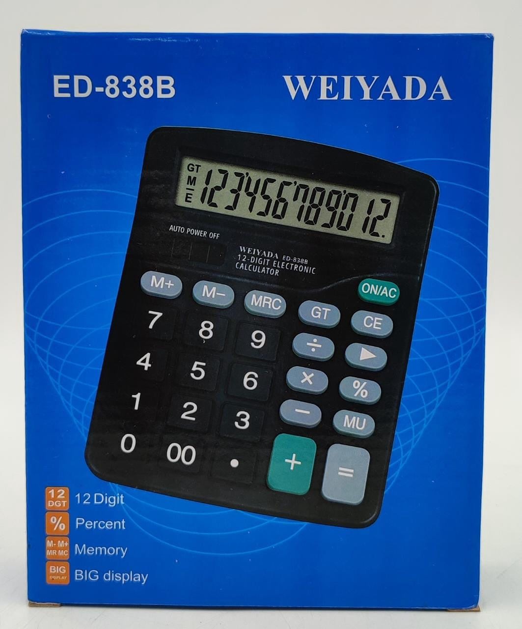 GENERIC Calculator Weiyada ED-838B 12DIGITS