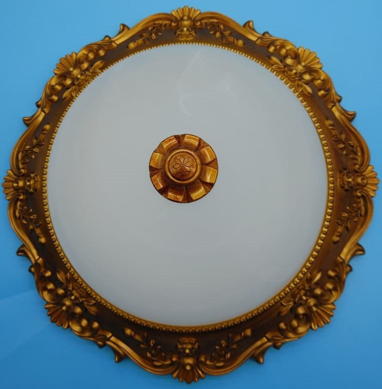 Light Fixture Ceiling 705-2C Acp 14" 2-BULBS