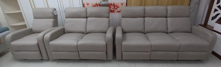 Sofa Recliner Set 3-2-1 BEIGE-2005-3 8298#