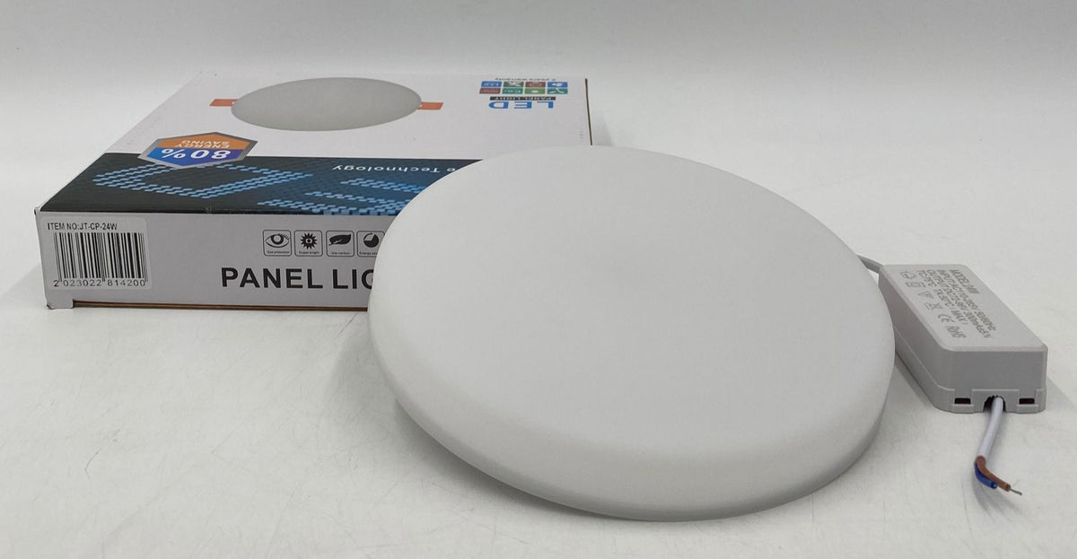 JORTAN Light LED Panel 24W JT-CP-24W Round White 6500K 110-265V