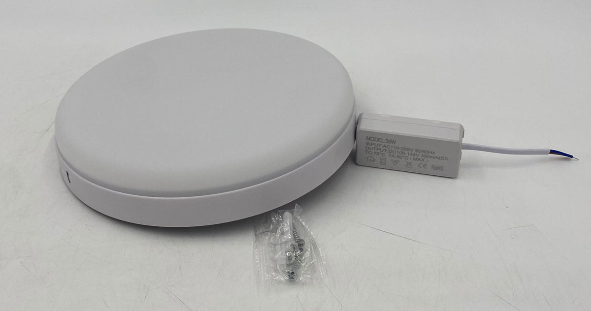 JORTAN Light LED Panel 36W JT-CD-36W Round White Surface 6500K 110-265V