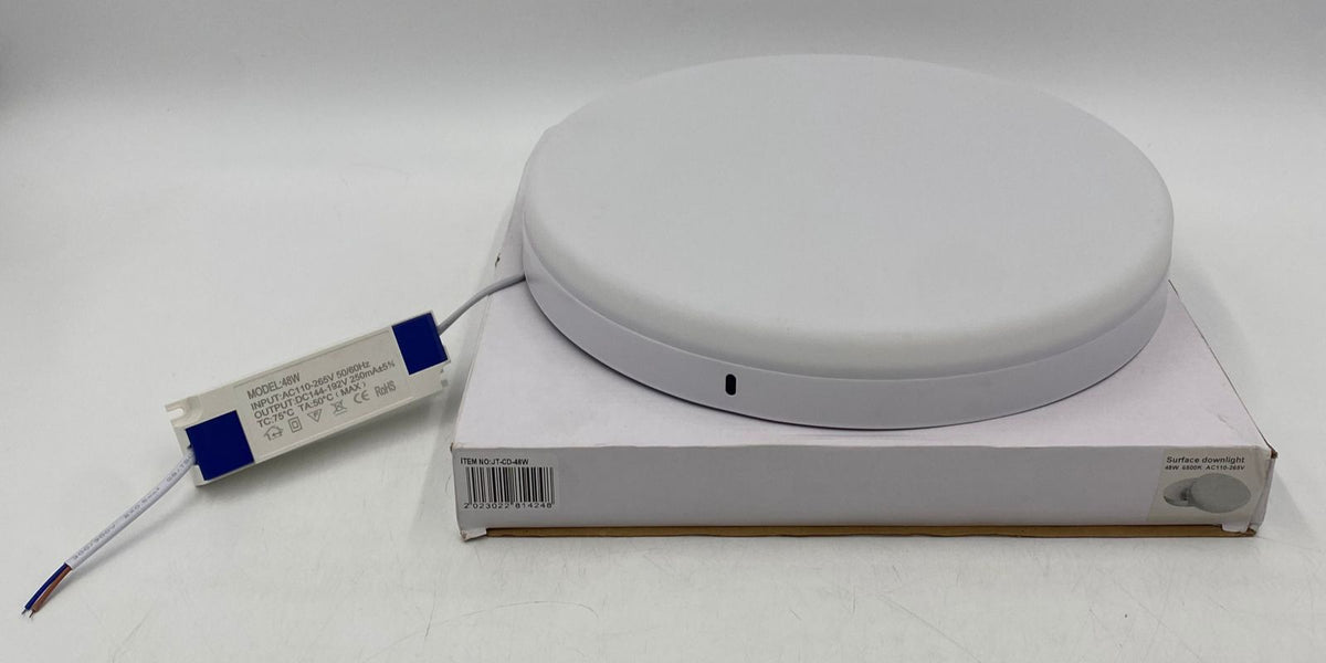 JORTAN Light LED Panel 48W JT-CD-48W Round White Surface 6500K 110-265V