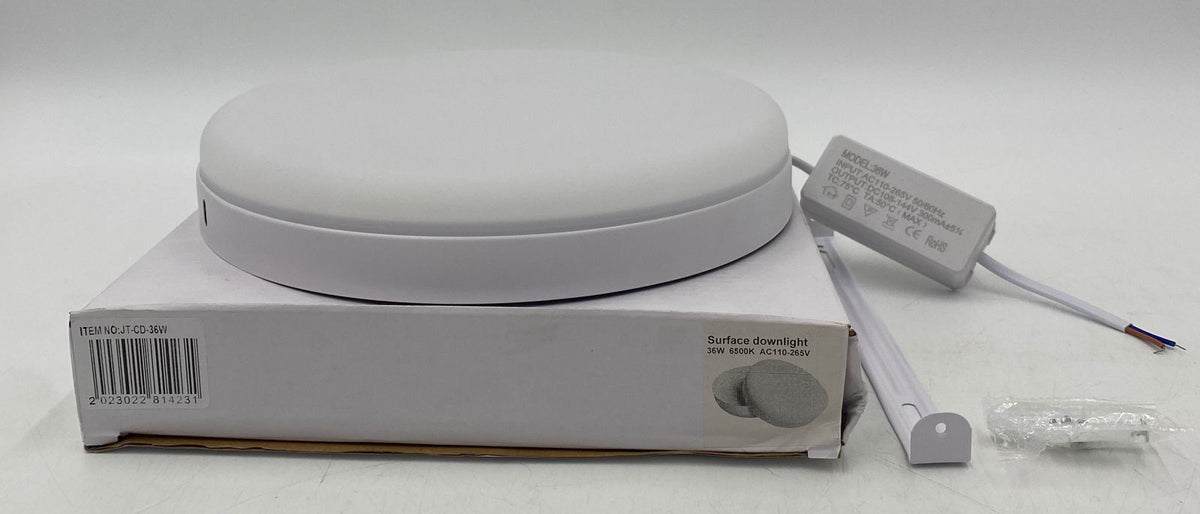 JORTAN Light LED Panel 36W JT-CD-36W Round White Surface 6500K 110-265V