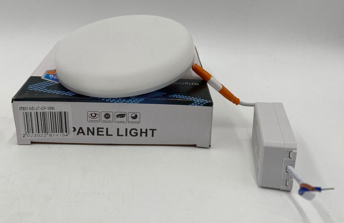 JORTAN Light LED Panel 18W JT-CP-18W Round White 6500K 110-265V