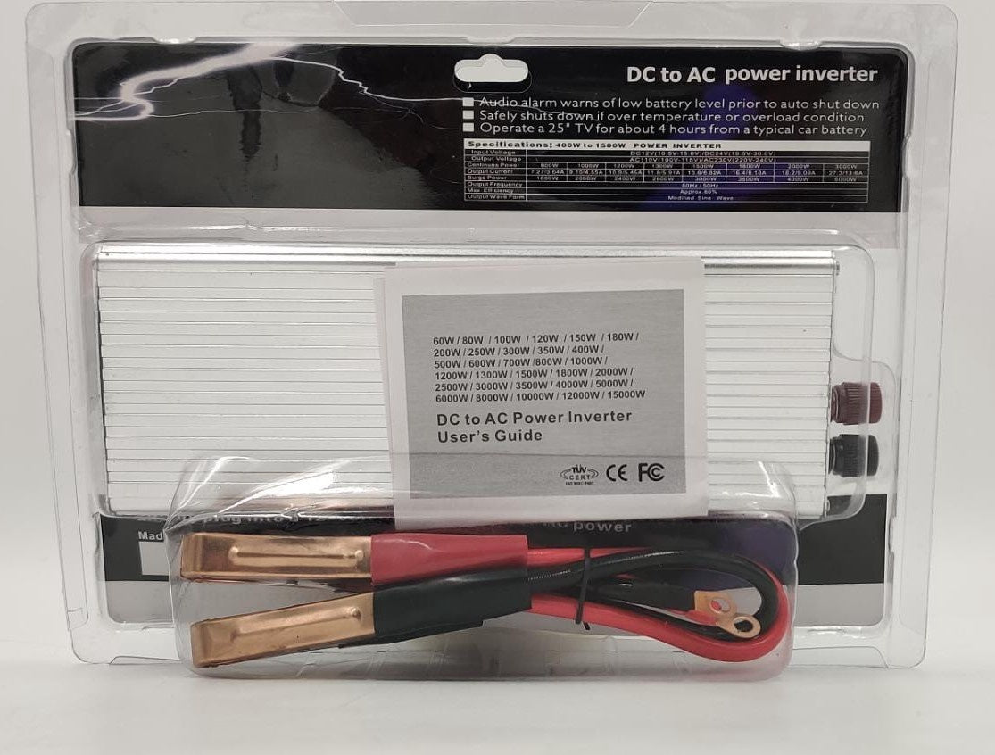 Inverter 2000W 12V-110V Silver
