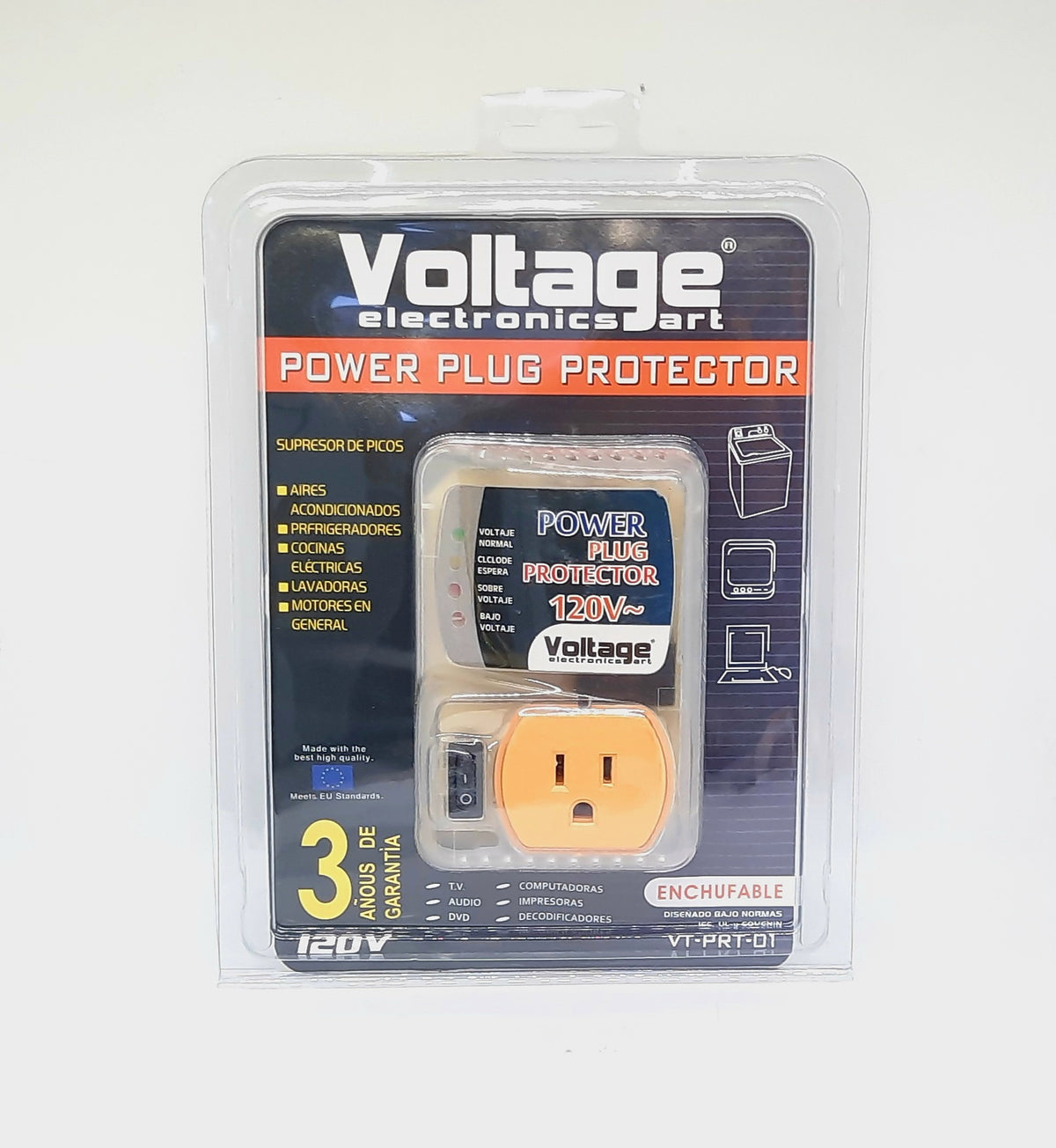 Protecter Voltage Electronic Art VT-PRT-01 120V