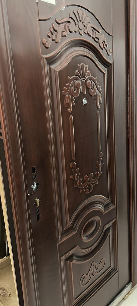 Door Metal Single Brown Heavy 2050X960X50MM KMH-02