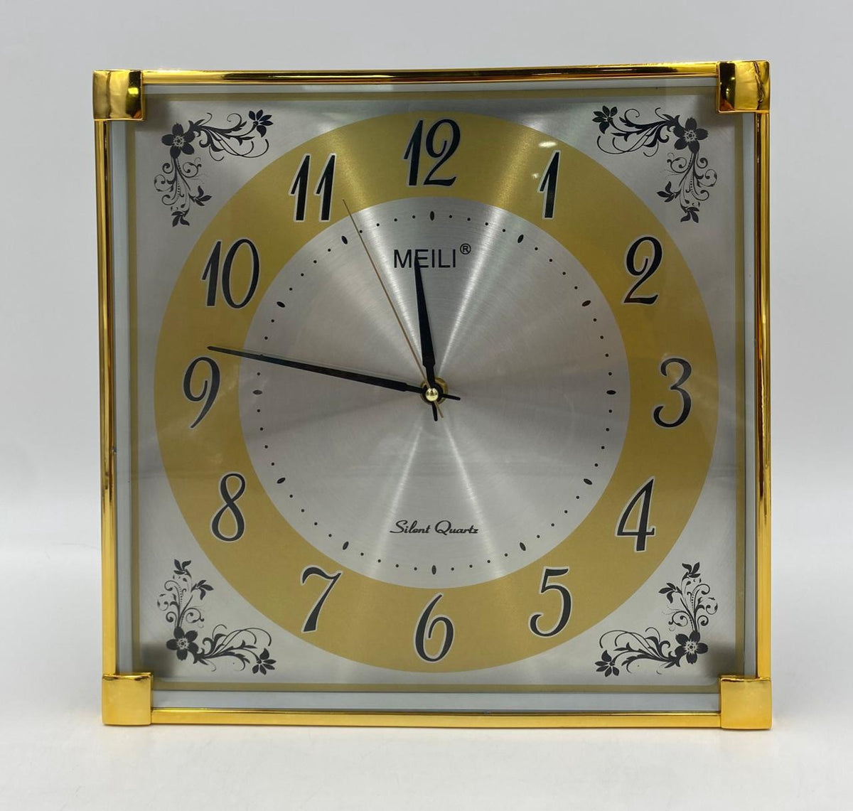Clock Wall 300H Meili Square Gold