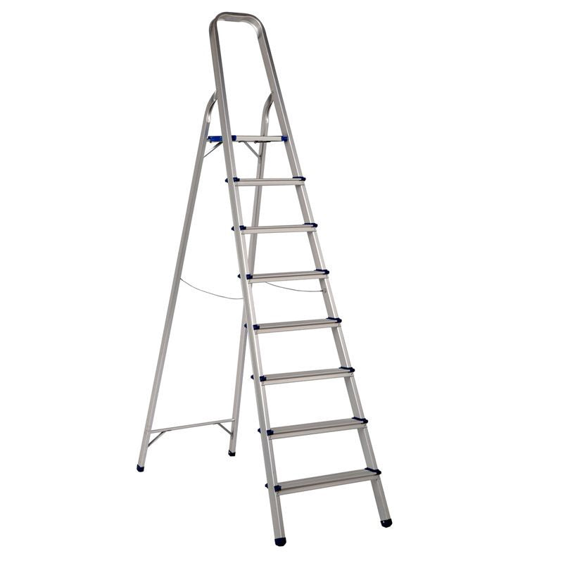 Ladder 8 Step YW2104-1088 Blue