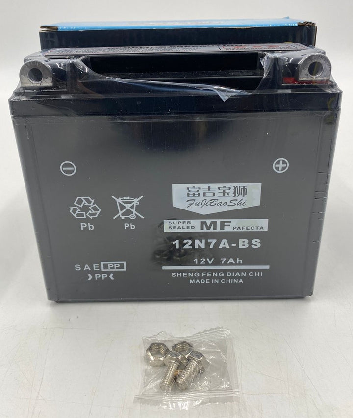 M/CYCLE Battery 12N7A-BS 12V 7AH Mf Fujibaoshi