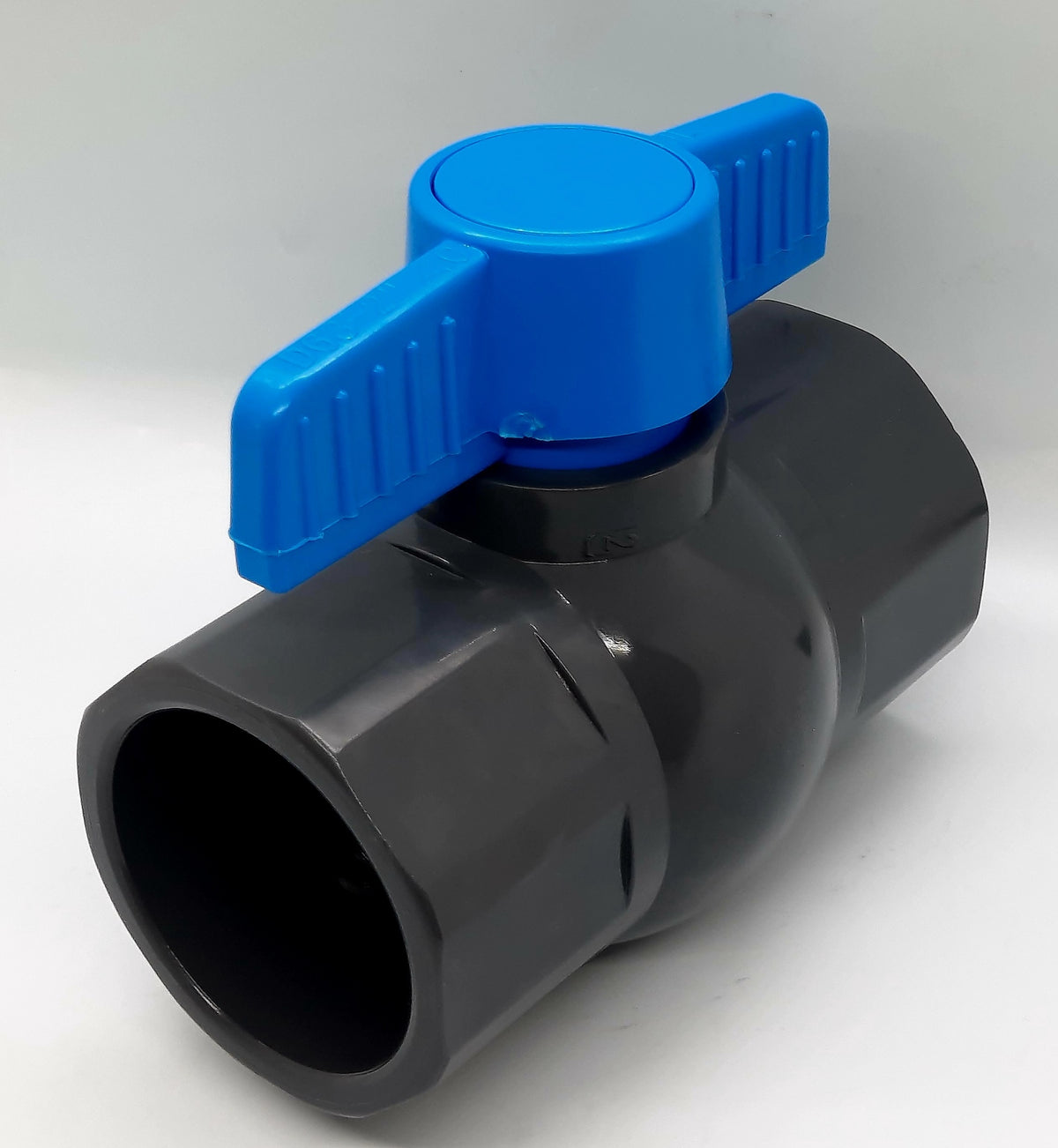 Ball Valve 2" PVC Grey Heavy Quality