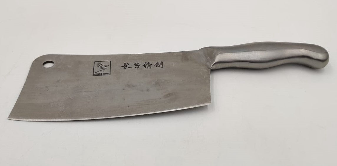 Knife Kitchen Chopper Stainless Steel Handle Chang Gong Heavy