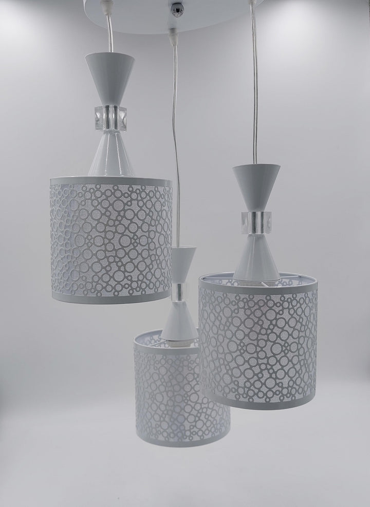 Light Fixture Pendant 3-BULB 1030/3WT LED