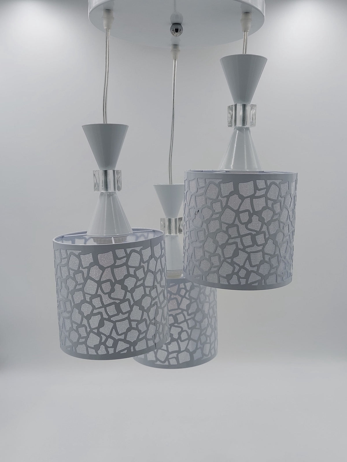 Light Fixture Pendant 3-BULB 1033/3WT LED